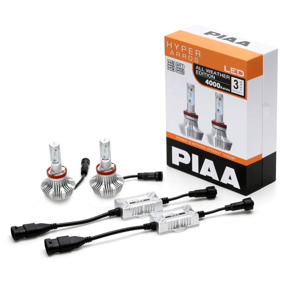 LED PIAA PIAA LED Hyper Arros All Weather Edition H8 4000K